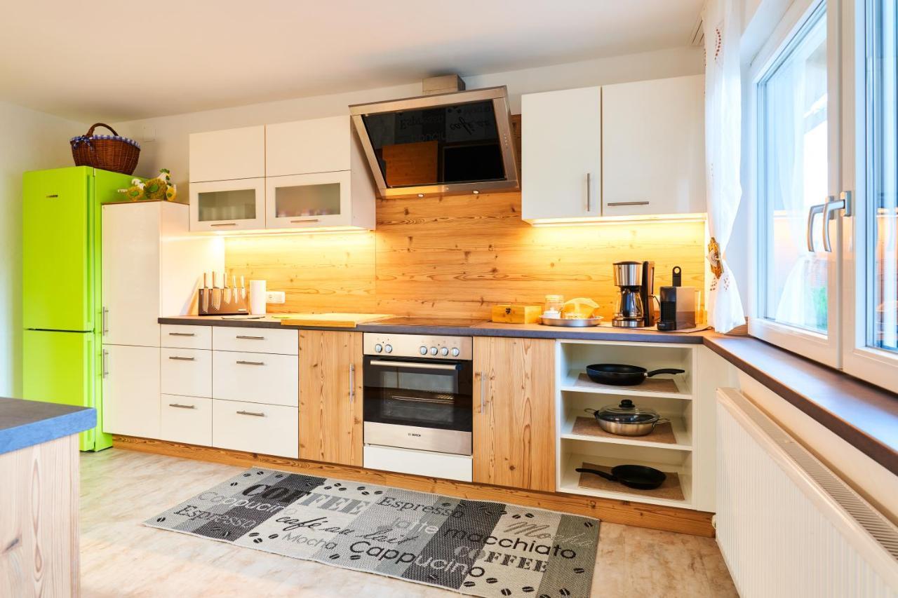 Ferienwohnung Haus Sonnblick Wängle Exterior foto